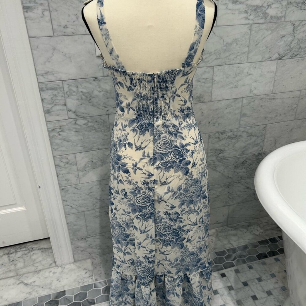 Aritzia Sunday Best French Toile Midi Dress - Picture 2 of 4
